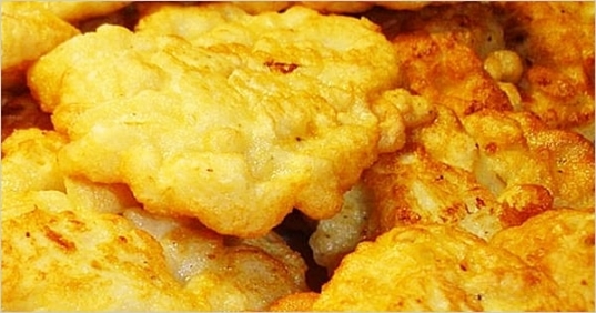 Cauliflower Fritters