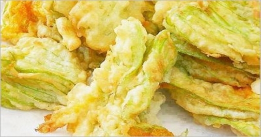 Fried Zucchini Flowers