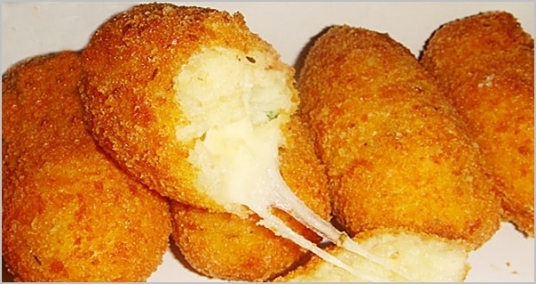 Mozzarella & Potatoes Balls