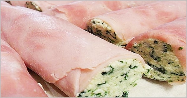 Ricotta & Prosciutto Rolls