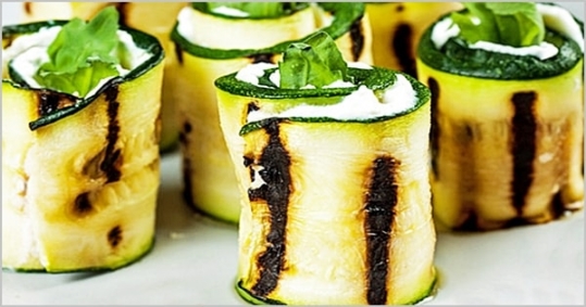 Ricotta & Zucchini Rolls