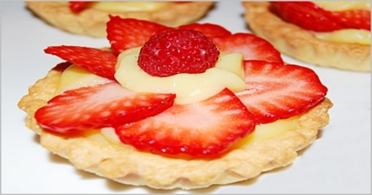 Strawberries Pastry